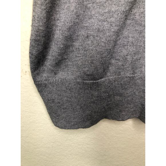 Banana Republic Gray V-Neck Sweater - Picture 6 of 9